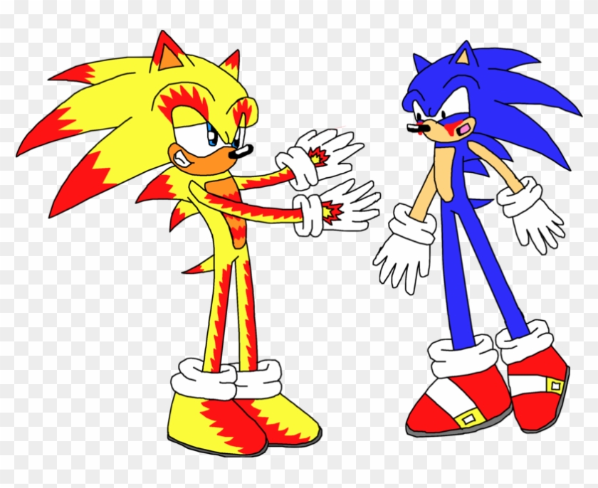 Fire Being Gay To Sonic O - Cartoon #1104126