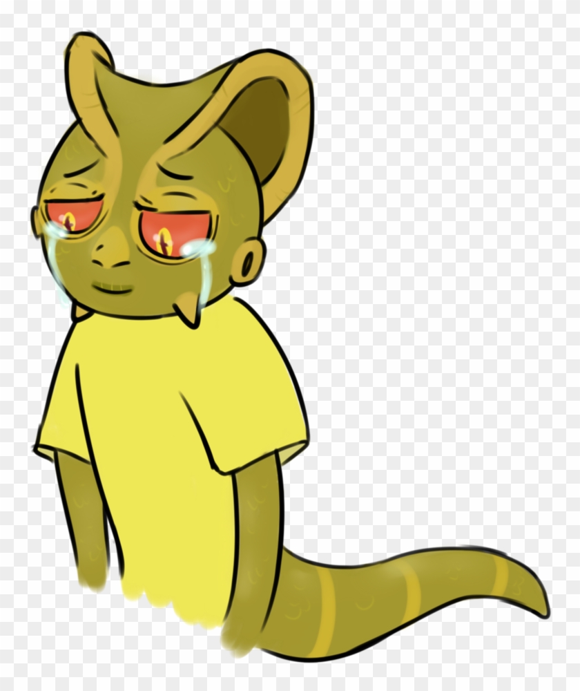 Sad Little Lizard [v1] By Beingabeast - Sadness #1104177
