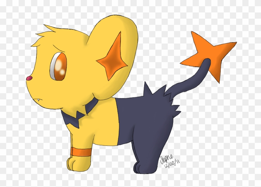 Sad Shiny Shinx By Hiryae - Cartoon #1104189