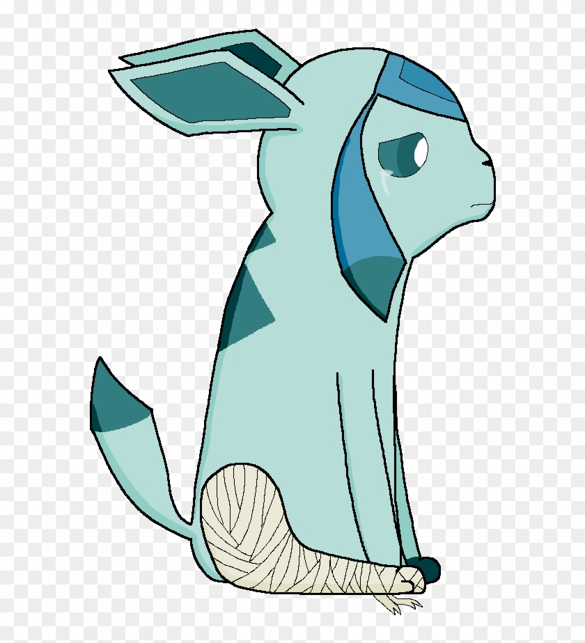 Sad Glaceon By Emiko-eevee - Illustration #1104242