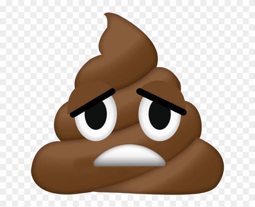 Sad-poo - Emoji Poo #1104256