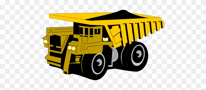 Dump Truck Clip Art Free - Articulated Dump Truck Clip Art #1104317