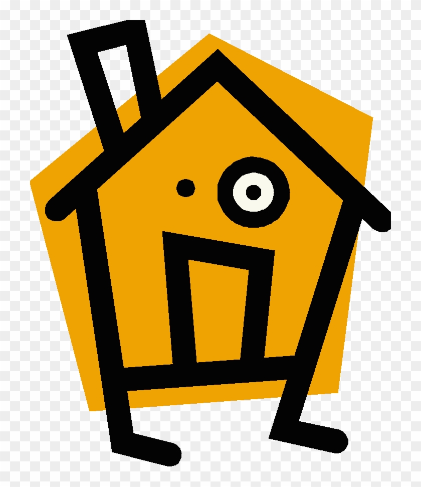 Cartoon - House - On - Fire - House Cartoon #1104390