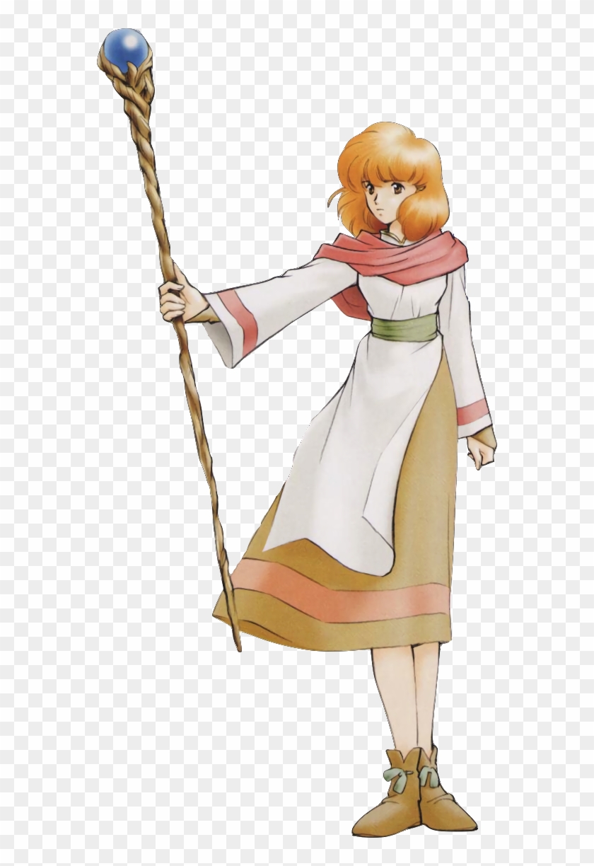 Official Artwork Of Lana From Fire Emblem Treasure - Fe4 Lana #1104403