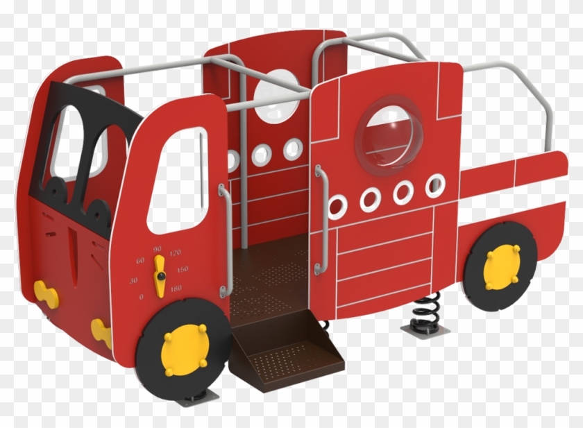 Ups-4016 Fire Truck - Model Car #1104469