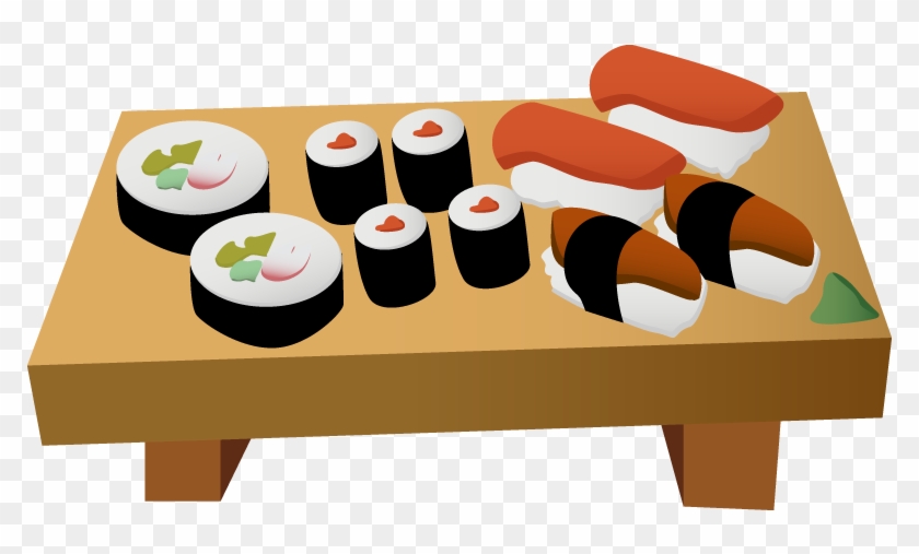 Hjfhs - Sushi Cartoon Png #1104543