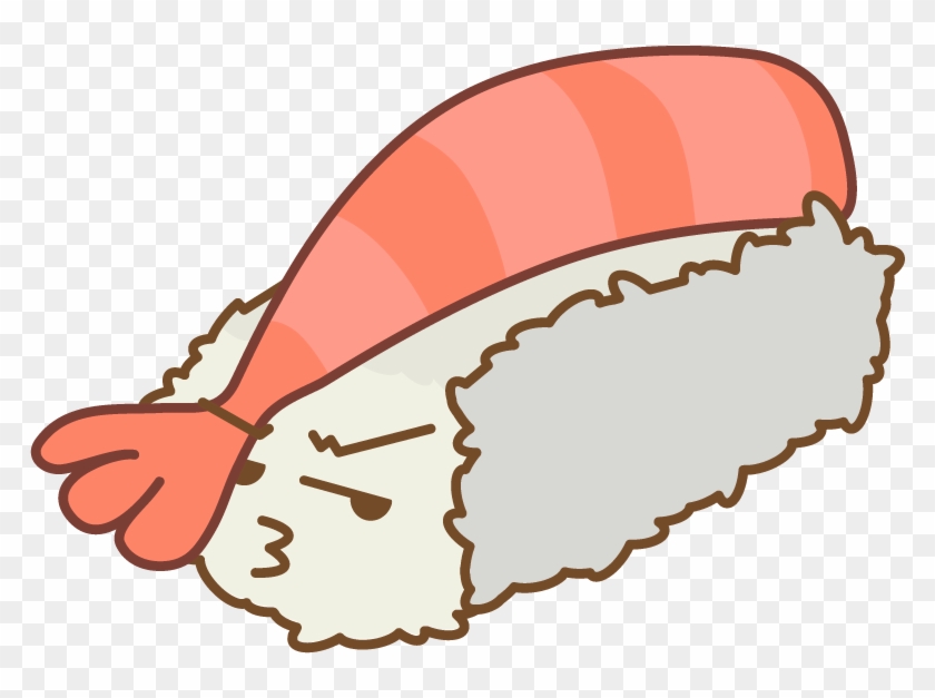 Emo Nigiri - Cute Sushi Png #1104628