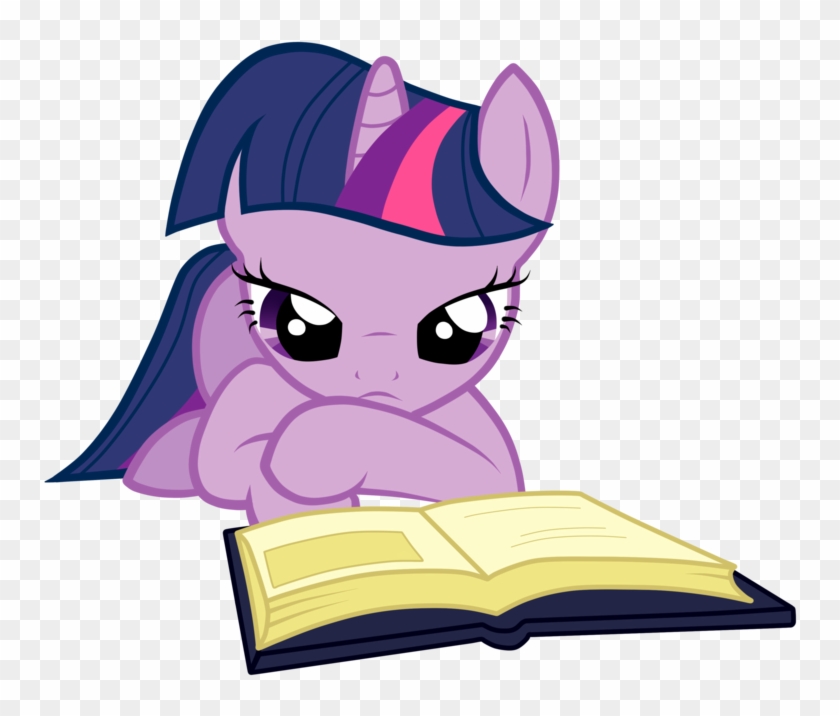Related, But Not A Cube - Mlp Confused Princess Twilight Sparkle Reading Books #1104653