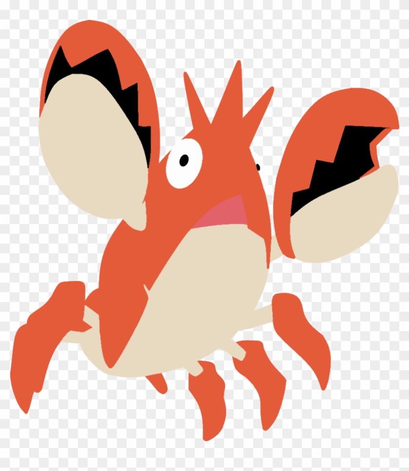 341 Corphish // Minimalistic Pokemon By Katacaz - Corphish Png #1104661