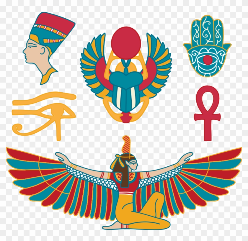 Ancient Egypt Clip Art - 埃及 元素 #1104680