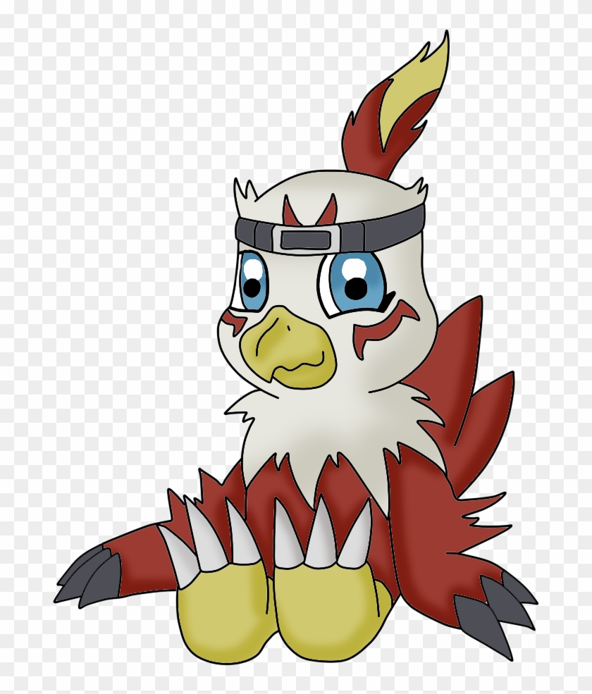 Chibi Hawkmon By Asuruihiane - Chibi Digimon Png #1104693