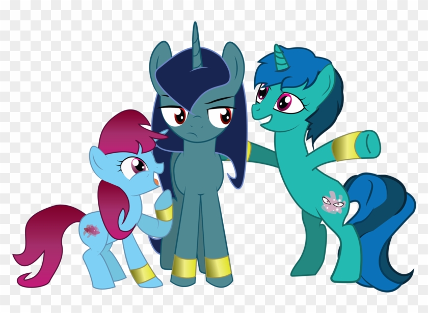 The Genie Pony Sisters By Rm Keyblade Mistress - Cartoon - Free Transparent  PNG Clipart Images Download