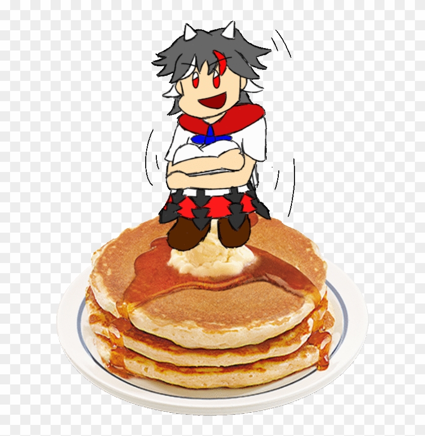 Seija Flipping Over Pancakes By Dabogon - Stack Of Pancakes #1104762