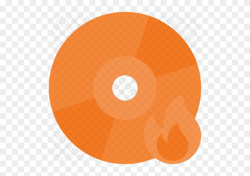 Burn Cd Icon - Circle #1104815