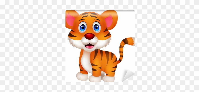 Baby Tiger Cartoon #1105075