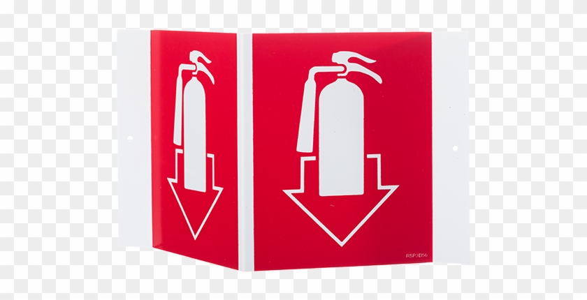 Fire Extinguisher 3d Stand-out Sign - Fire Extinguisher #1105101