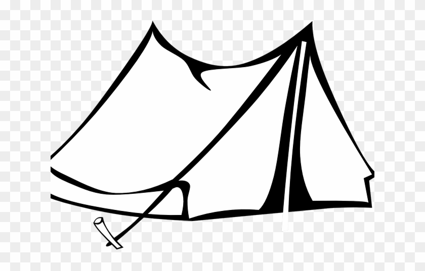 Campsite Clipart Tent House - Tent Clip Art #1105102