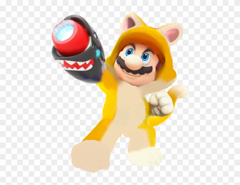 Me In Mario Rabbids Kingdom Battle Meow By Catmariocuteness - Mario Rabbids Kingdom Battle Mario #1105144
