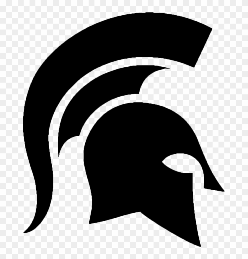 Pin Warrior Helmet Clip Art - Campbell High School Spartans #1105195