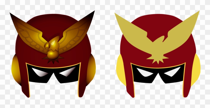 Captain Falcon Helmet By Senjuwarrior - Captain Falcon Helmet Png #1105216