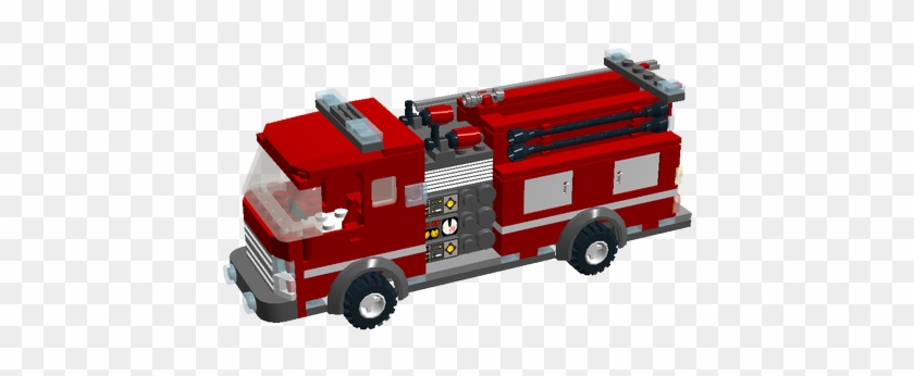 Just Showing Three Color Variations - Lego Fire Truck 2008 #1105227