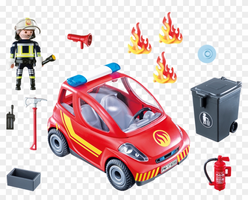 Http - //media - Playmobil - Com/i/playmobil/9235 Product - Playmobil 9235 Firefighter With Car #1105287