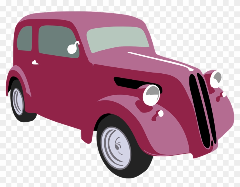 Classic Car Clipart Nice Car - 1940s Car Clipart #1105324