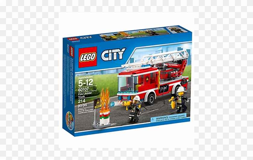 Fire Truck Clipart Police Car - Lego City Fire Ladder Truck #1105339