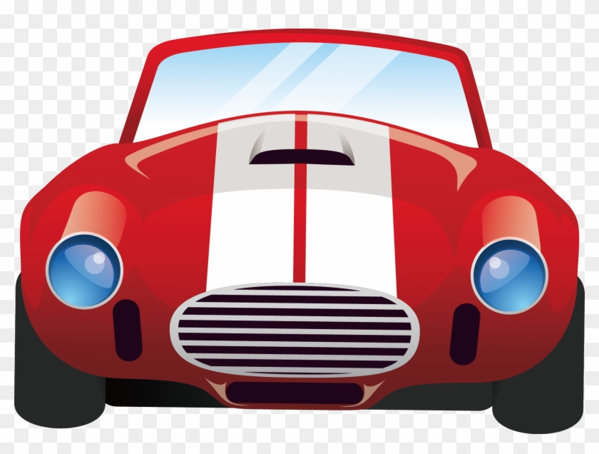 Sports Car Red - Car #1105342