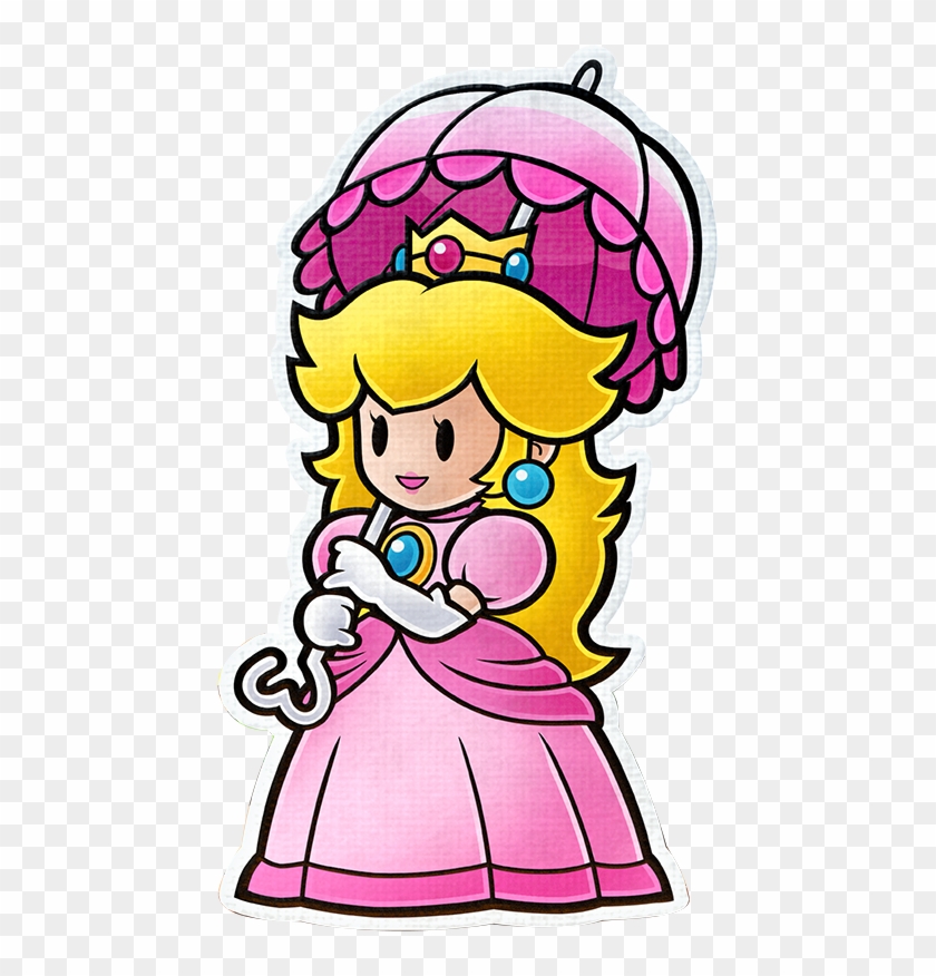 Paper Peach Color Splash - Paper Mario Color Splash Characters #1105371