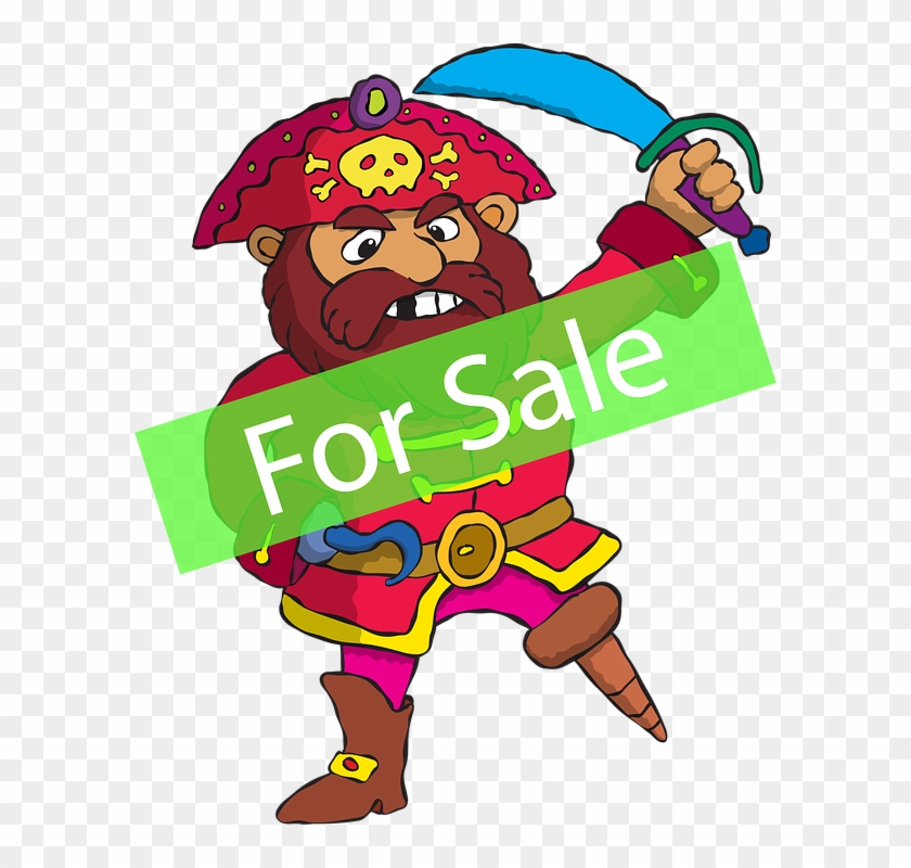 Pirate Cartoon Images 21, Buy Clip Art - Seafood #1105399