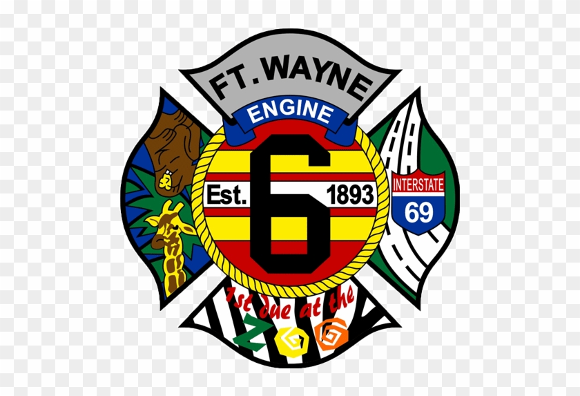 Fort Wayne Fire Department Station - Fire Department 6 Patch #1105437