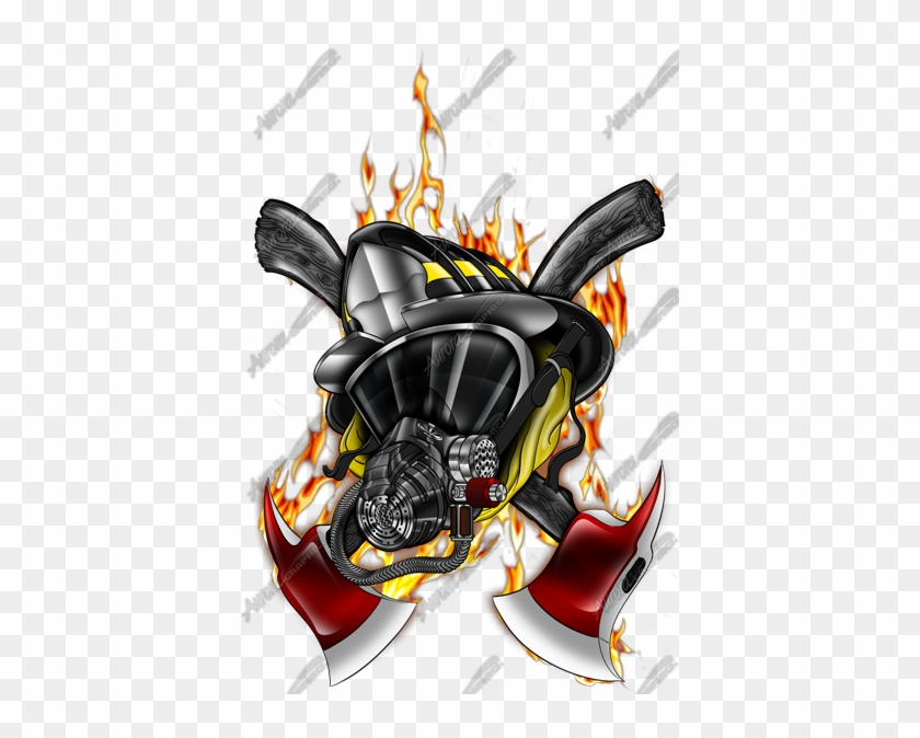 Kết Quả Hình Ảnh Cho Firefighter Skull - Firefighter Helmet And Mask #1105461
