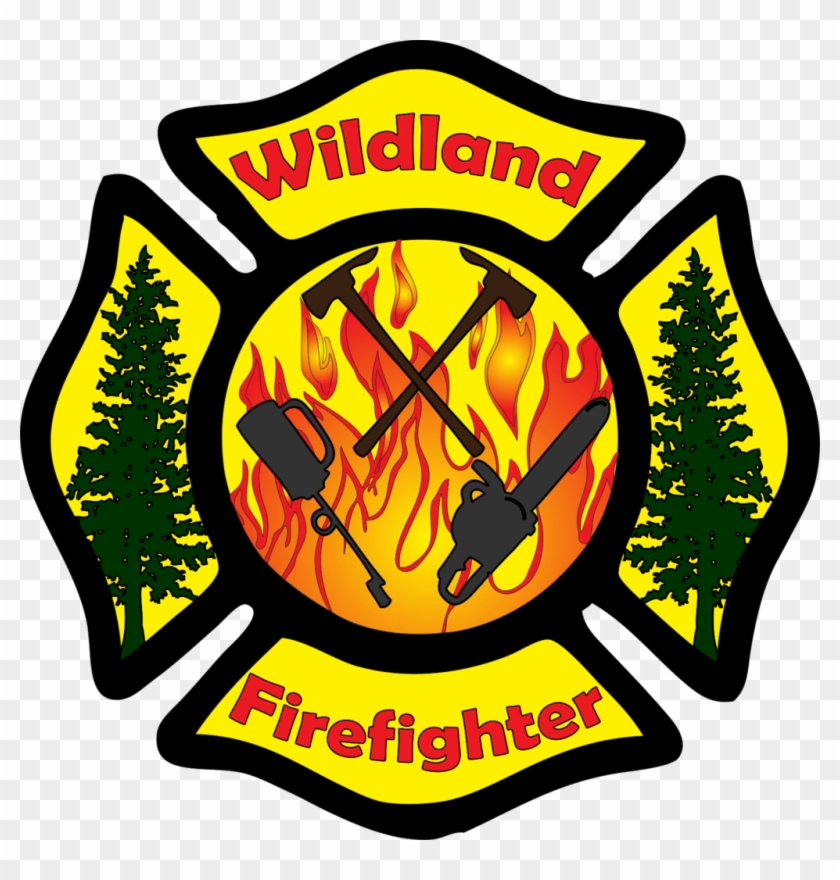 Wildland Firefighting Logo 2 By Meagan - Wildland Firefighter Maltese Cross #1105471