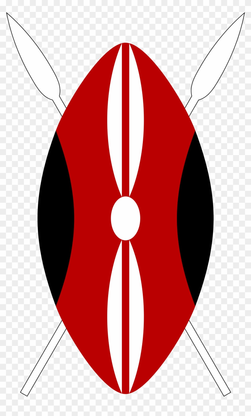 Open - Kenya Symbol On Flag #1105522
