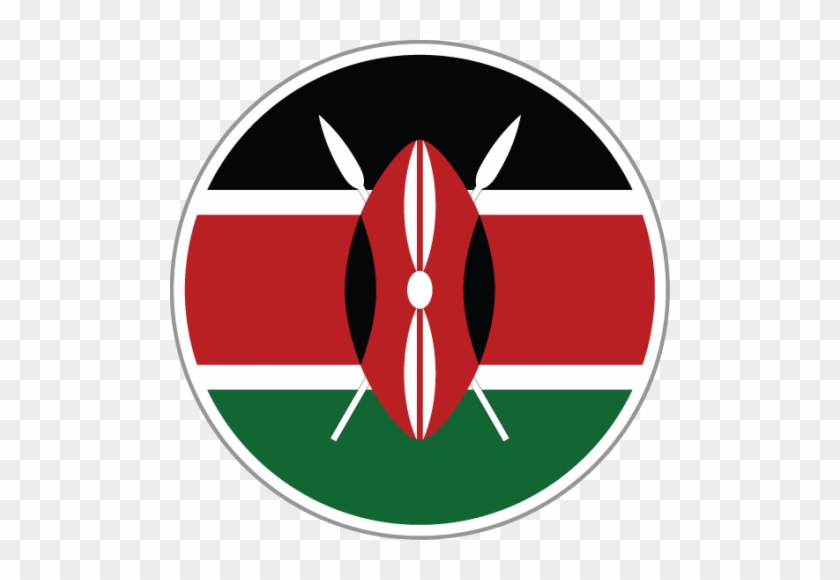 At A Glance - Kenya Flag Logo Png #1105527
