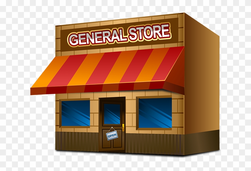 Store Buildings Clipart - Clip Art General Store #1105690