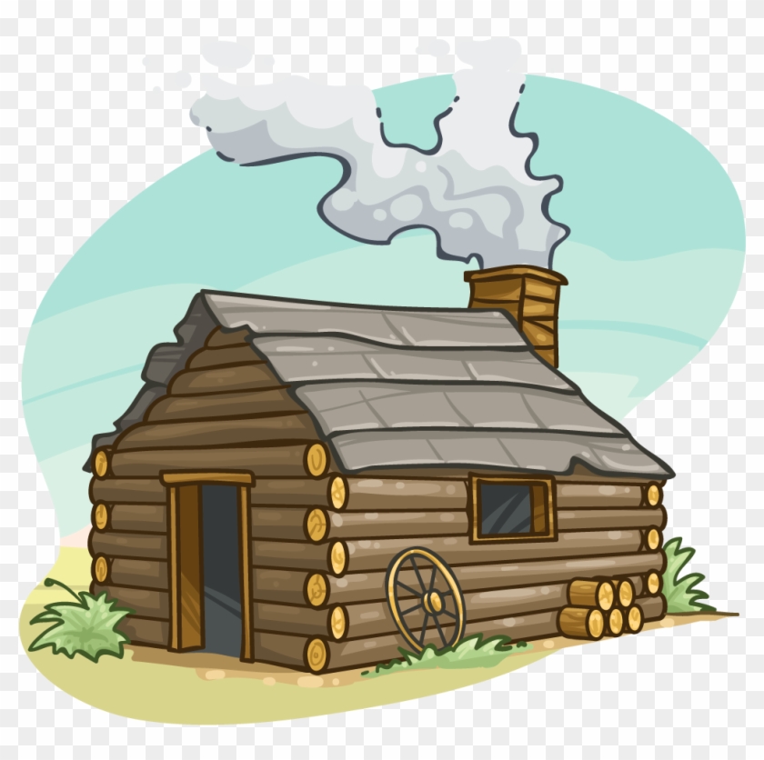 Png Log Cabin Transparent Log Cabin - Log Cabin Clipart Transparent #1105719