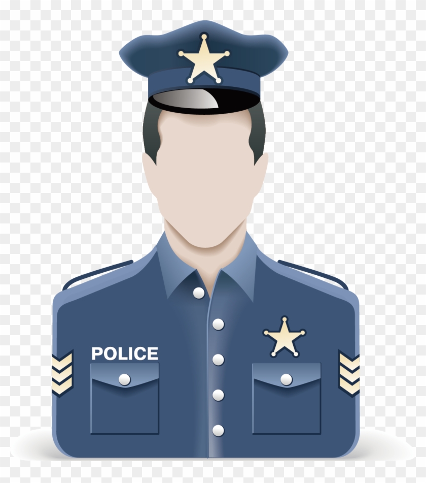Law Euclidean Vector Police Officer Icon - Police Vector #1105890