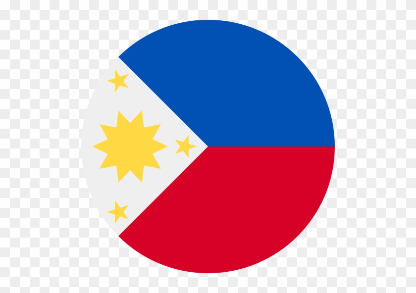 Singapore Hong Kong The Philippines - Philippine Flag Icon Png #1105944
