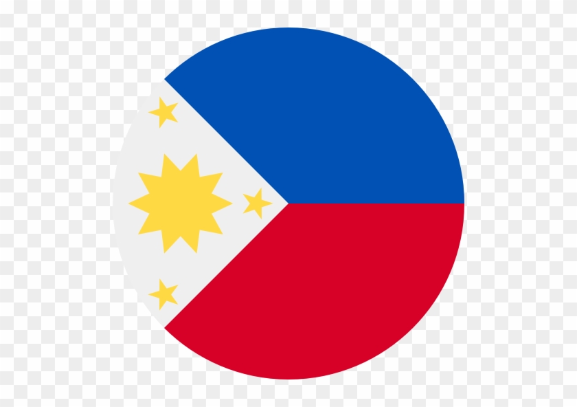Singapore Hong Kong The Philippines - Philippine Flag Icon Png #1105944