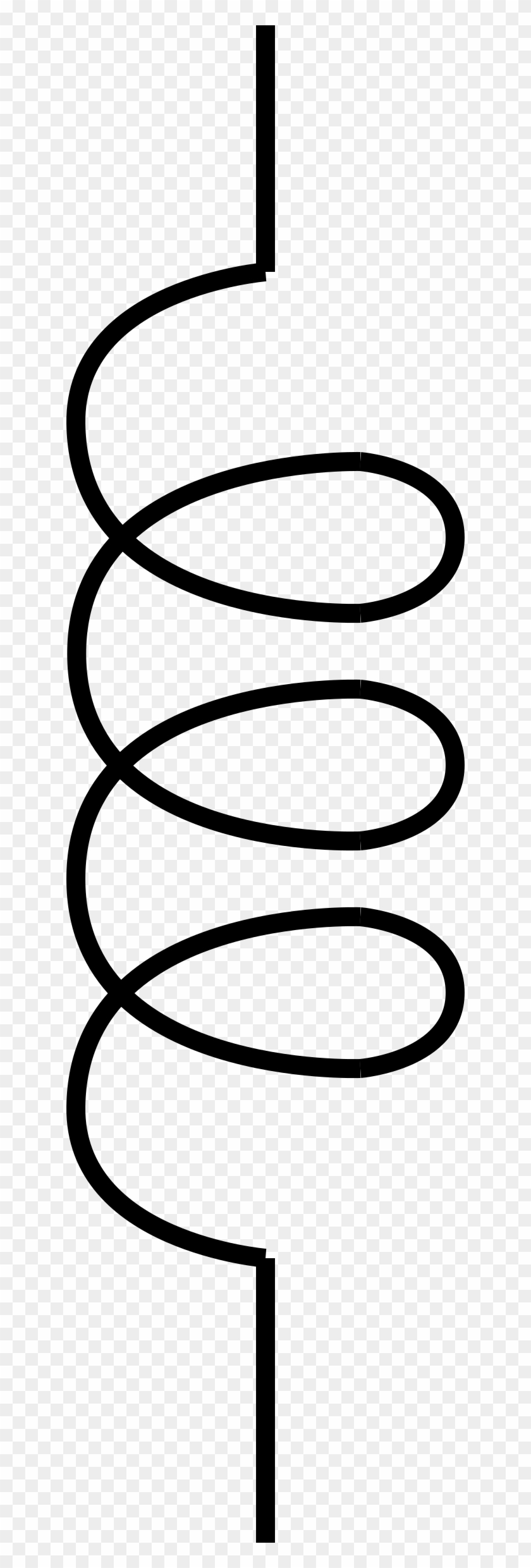 Clipart - Inductor Schematic - Schematic #1105982