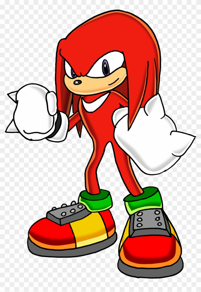 28 Collection Of Knuckles The Echidna Drawing - Knuckles The Echidna #1105987