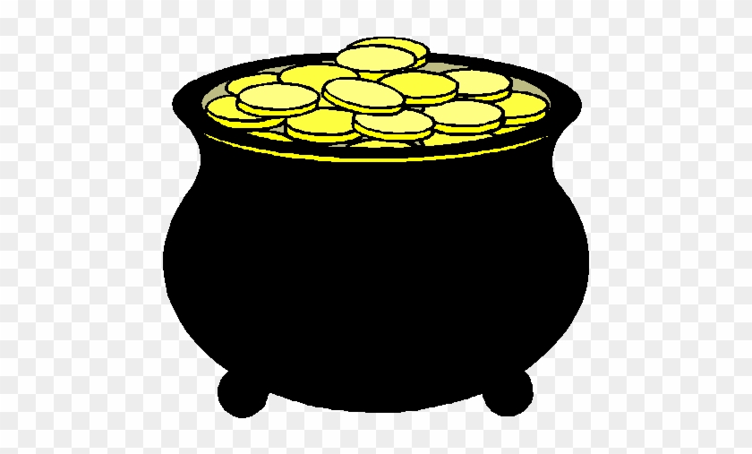Pot Of Gold Clipart - Pot Of Gold Printable #1106102