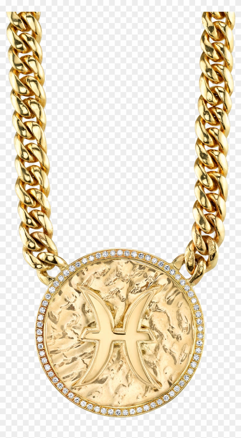 Diamond Zodiac Collar Necklace - Zodiac #1106244
