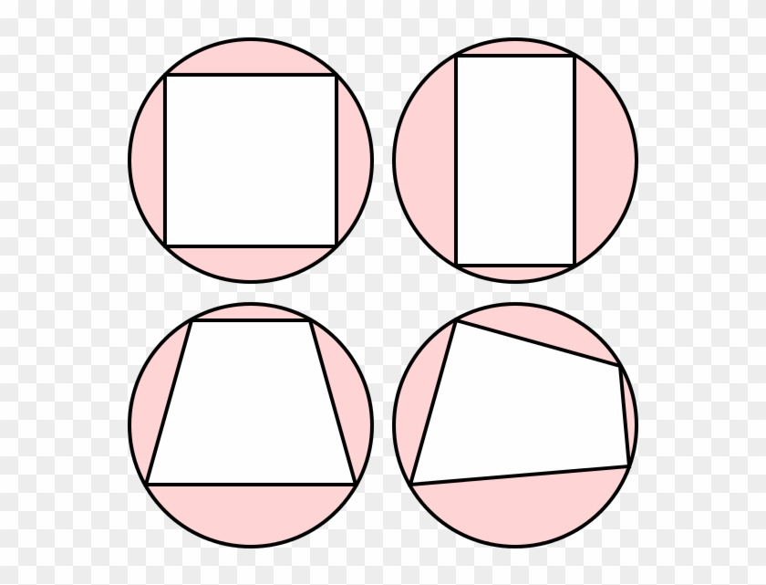 Cyclic Quadrilaterals - Draw A Circle Diamond #1106242