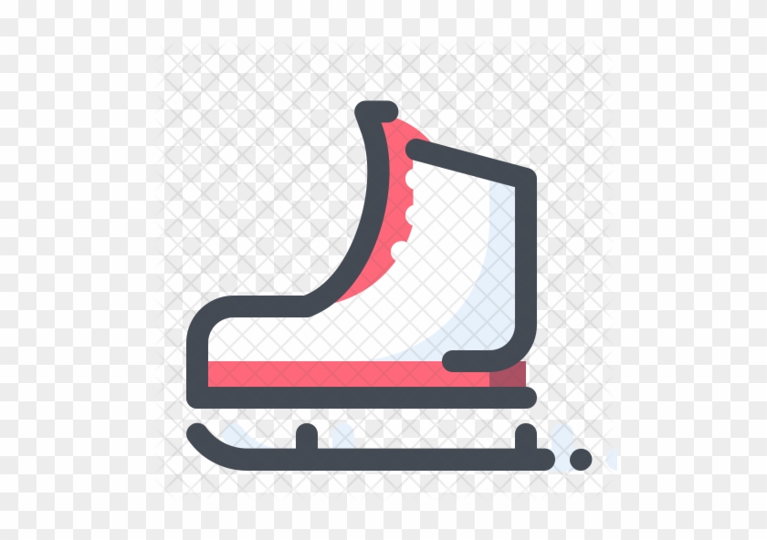 Ice Skate Icon - Ice Skate Icon #1106261