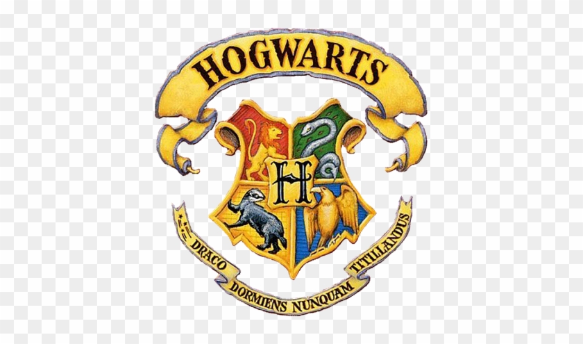 Draco Dormiens Numquam Titillandus - Hogwarts School Of Witchcraft And Wizardry Logo #1106279