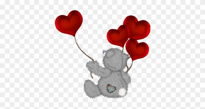 Valentine Teddy Bear - Gif Animadas De Amor #1106296