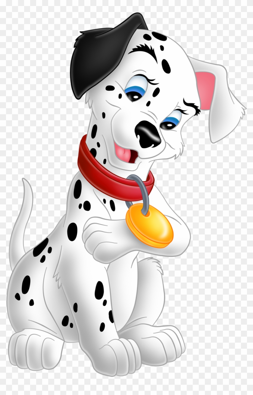 Dalmatian Clipart Female Dog - 101 Dalmatians Lucky #1106307